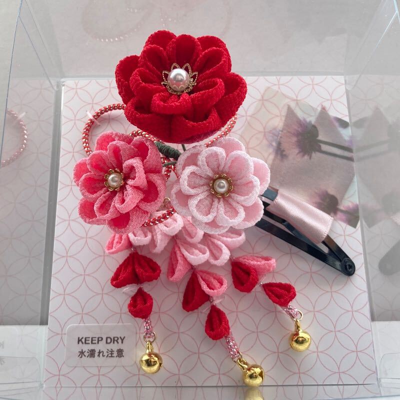 ⑧1 ミナペルホネン ハンドメイド 迅速 パッチンどめ ヘアアクセサリー