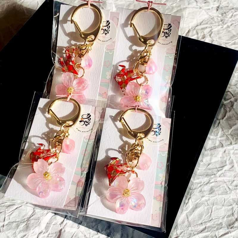 キーホルダー】桜だより 剥げ