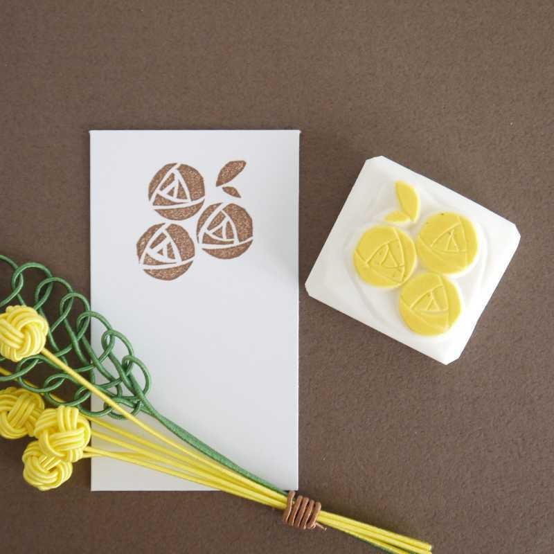 消しゴムはんこNo.168 ハリネズミ thank you