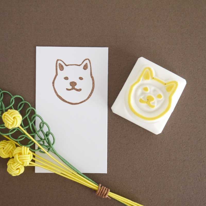 消しゴムはんこNo.168 ハリネズミ thank you